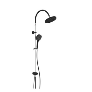 Eisl Sprchový set bez baterie MATAO, chrom/černá 60627 60627 obraz