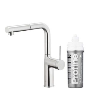 KFA Duero pure move pull-out bat. kuchyňská filtrující, nerezová ocel + filtr profine silver 6623-424-22 obraz