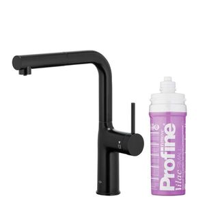 KFA Duero pure move pull-out bat. kuchyňská filtrující, černá + filtr profine lilac s 6623-425-81 obraz