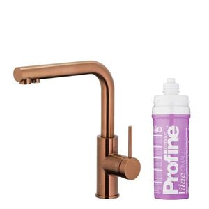 KFA Duero pure basic bat. kuchyňská filtrující, broušené růžové zlato + filtr profine lilac s 6623-915-34 obraz