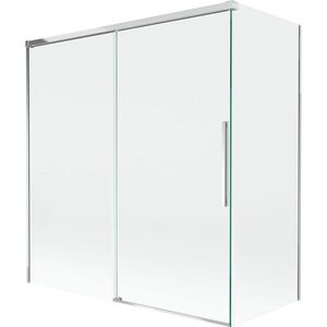 MEXEN/S Rox vanová zástěna 2-křídlová posuvná 150 + 70 x 150, transparent, chrom 8C9-150-070-01-00 obraz