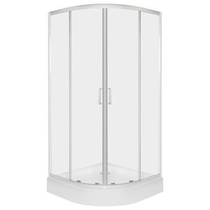 KERRA Sprchový kout s vaničkou Aruba 80 , chrom 5907548124647 obraz
