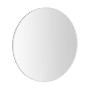 SAPHO NOTION SLIM kulaté zrcadlo v rámu ø 60cm, bílá mat NT600W obraz