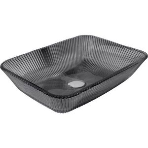 MEXEN Tiva skleněné umyvadlo na desku 46 x 33, černá 24184670 obraz
