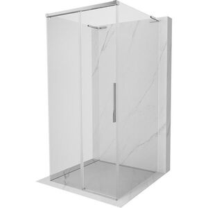 MEXEN/S Rox-3S L sprchový kout 3 stěnný , posuvný 100 x 100, transparent, chrom 8C2L-100-100-01-00-3S obraz