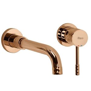 REA Podomítková umyvadlová baterie LUNGO Diamond Copper + BOX REA-B0540 obraz