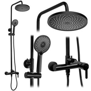 REA Sprchový set Ontario Black REA-P5712 obraz
