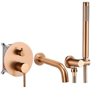 REA Vanová baterie Lungo Brush Copper + Box REA-B4568 obraz