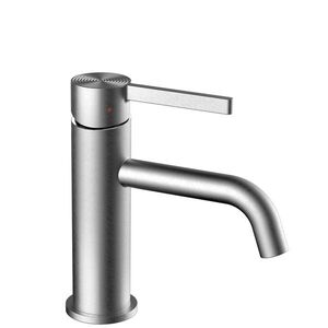 REA Umyvadlová baterie Foster Nickel Brush Low REA-B6323 obraz