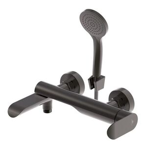 Rubineta Vanová baterie ULTRA U-10/K NEW GRAFIT s příslušenstvím OLBAU1KPGP8 obraz