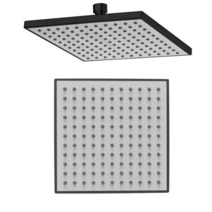 AQUALINE Hlavová sprcha, 200x200, ABS/černá mat SC164B obraz