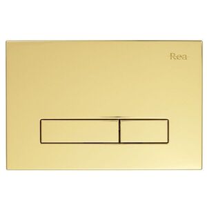 REA Ovládací tlačítko k podomítkovým systémům WC HD K011A-Q Gold REA-E9560 obraz
