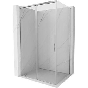 MEXEN/S Rox sprchový kout posuvný 90 x 100, transparent, chrom 8C2-090-100-01-00 obraz