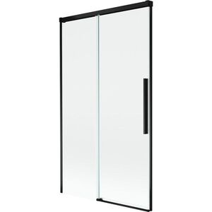 MEXEN/S Rox vanová zástěna 2-křídlová posuvná 100 x 150, transparent, černá 8C9-100-001-70-00 obraz