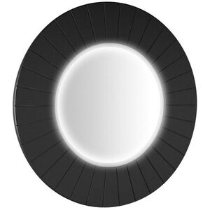 SAPHO LUMIRO STRIP kulaté zrcadlo s LED osvětlením v rámu ø 90cm, carina LR950-4141S obraz