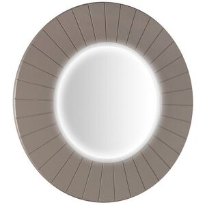 SAPHO LUMIRO STRIP kulaté zrcadlo s LED osvětlením v rámu ø 90cm, agila LR950-4343S obraz
