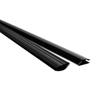 POLYSAN EASY BLACK set magnetických těsnění 45°pro sklo 6/6, 1900 (2ks) NDAE10B obraz