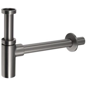 SAPHO Umyvadlový sifon 5/4", odpad 32, kulatý, gun metal SI581 obraz