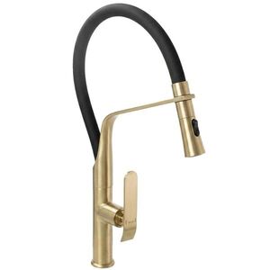 REA Kuchyňská baterie CASTOR gold brush REA-B4321 obraz
