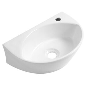 AQUALINE LIZA keramické umývátko 40x27cm, bílá NP412 obraz