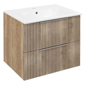 SAPHO CIRASA STRIP umyvadlová skříňka 59, 2x52x46cm, dub alabama CR611-2322 obraz