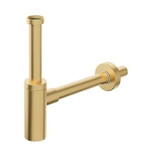 BONOMINI INOXMATER umyvadlový sifon 5/4", odpad 32, nerez/zlato mat 0581GD32K3 obraz