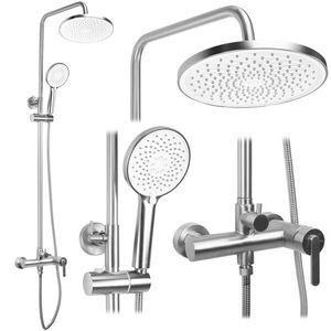 REA Sprchový set Ontario Brush Nickel REA-P5506 obraz