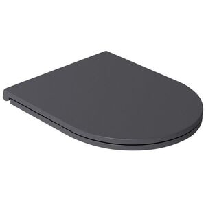 ISVEA INFINITY WC sedátko, SLIM, Soft Close, Easy Take, antracit 40KF0522I obraz