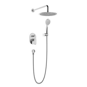 Rubineta OLO+ULTRA-2F CHROM, Podomítkový sprchový set včetně příslušenství OLBA625056 obraz