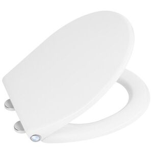 SAPHO PHARO WC sedátko s LED podsvícením, Soft Close, Easy Take, bílá WX1315 obraz
