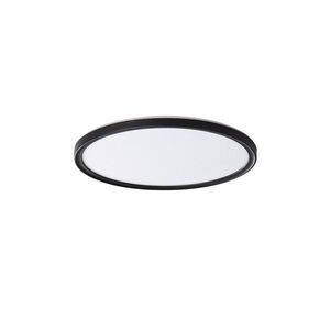 SAPHO AZPO stropní LED svítidlo, ø 225, 11, 8W, 3000/4000/6000K, IP54, černá mat 31513 obraz