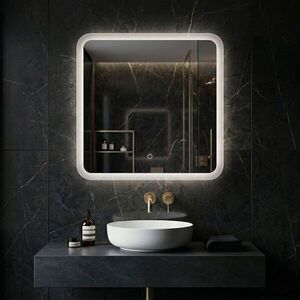 REA Zrcadlo LED 70x70cm TOP-2 HOM-01521 obraz