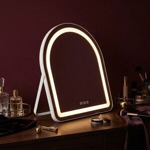 REA Zrcadlo LED GLAM White 40x45cm HOM-12018 obraz