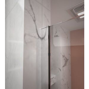 Erga Paris, U-profilová lišta pro sprchové zástěny o tloušťce skla 8mm, délka 200cm, chromová, ERG-V02-PARIS-PROFILE-CR obraz