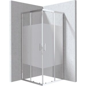 DEANTE Sprchový kout Funkia Evo čtvercový, čtvercový, 80x80 cm vzor pruh KYC_0E88P obraz