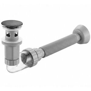 REA Umyvadlový sifon s univerzální výpustí click-clack Flow Titan REA-A9494 obraz