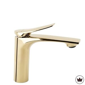 REA Umyvadlová baterie PREMIUM Vision Gold Low REA-B6341 obraz