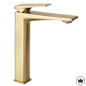 REA Umyvadlová baterie PREMIUM Prime Brush Gold vysoká REA-B6733 obraz