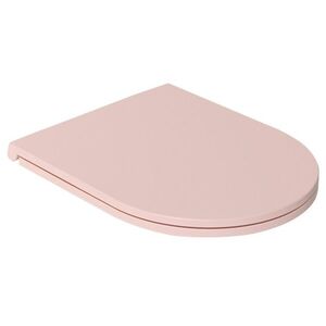 ISVEA INFINITY WC sedátko, SLIM, Soft Close, Easy Take, růžová Salmon 40KF0541I obraz