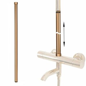 REA Prodloužení pro vanovou/sprchovou soupravu BRUSH COPPER 60cm REA-K5463 obraz