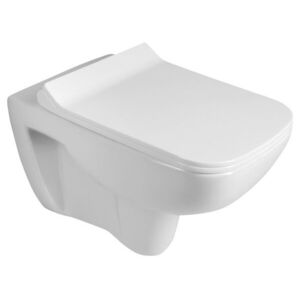 AQUALINE SPAZIA závěsná WC mísa 34x53cm, bílá NP505 obraz