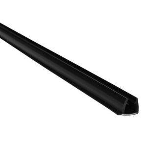 POLYSAN EASY BLACK set svislých těsnění pro pivotové dveře, 2000 (2ks) ND274B obraz