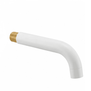 REA Výtokové rameno pro podomítkovou baterii Lungo 16 cm White REA-63202 obraz