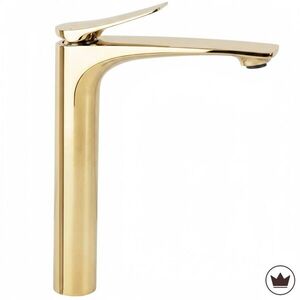 REA Umyvadlová baterie PREMIUM Vision Gold vysoká REA-B8944 obraz