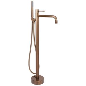 REA Volně stojící baterie Lungo Diamond Brush Copper REA-B2247 obraz