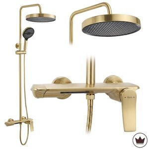 REA Sprchový set Vision Brush Gold REA-P9667 obraz