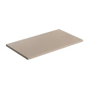 OMNIRES AQUAROCK kompozitní sprchová vanička protiskluzová, 80 x 140 cm, dune beige mat AQUAROCK80-140DB obraz