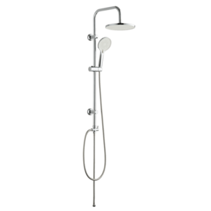INVENA Sprchový sloup bez baterie Rikia, CHROM AU-24-101-G obraz