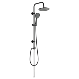 INVENA Sprchový sloup bez baterie Rikia, černá AU-24-104-G obraz