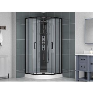 Sprchový box čtvrtkruh 90x90 cm SAT Project SATPROBOXS90CT SATPROBOXS90CT obraz